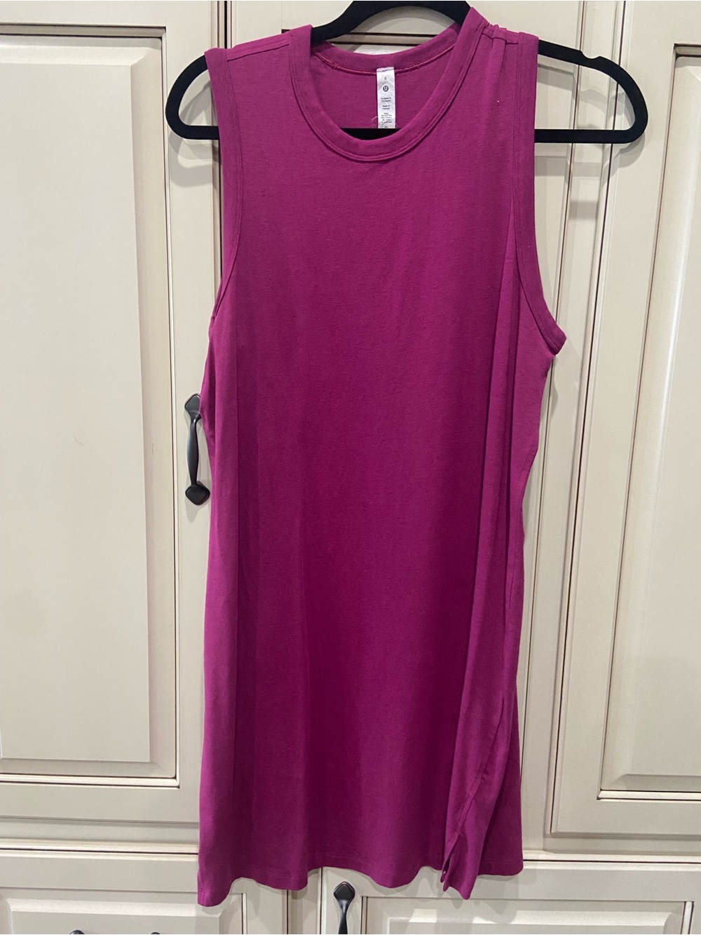 Lululemon Classic Fit Cotton Blend Dress Magenta Purple
